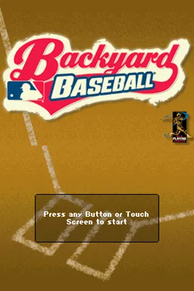 Backyard Baseball '09 (USA) screen shot title